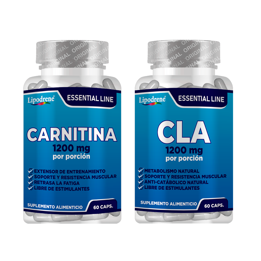 Combo L-Carnitina + CLA Lipodrene