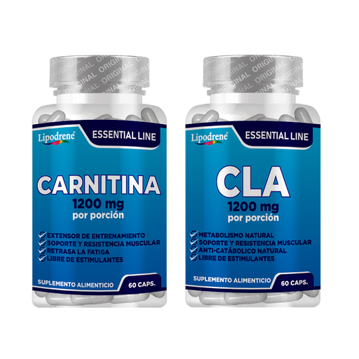 [COMBOCLA+CARLIPO] Combo L-Carnitina + CLA Lipodrene